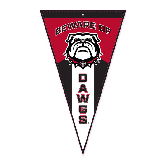 UGA Felt Embroidered Wool Pennant