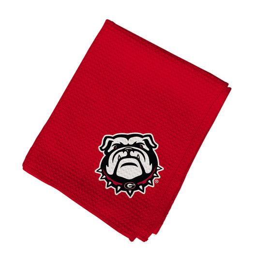 UGA Microfiber 15"x15" Golf Towel