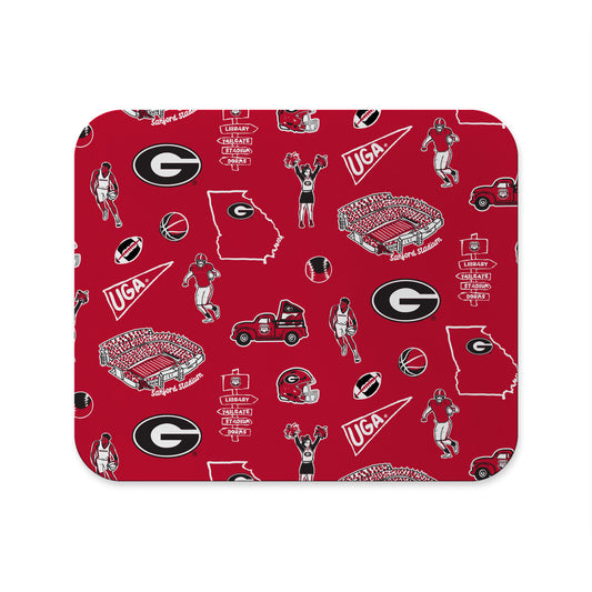 UGA Jardine Red Mousepad