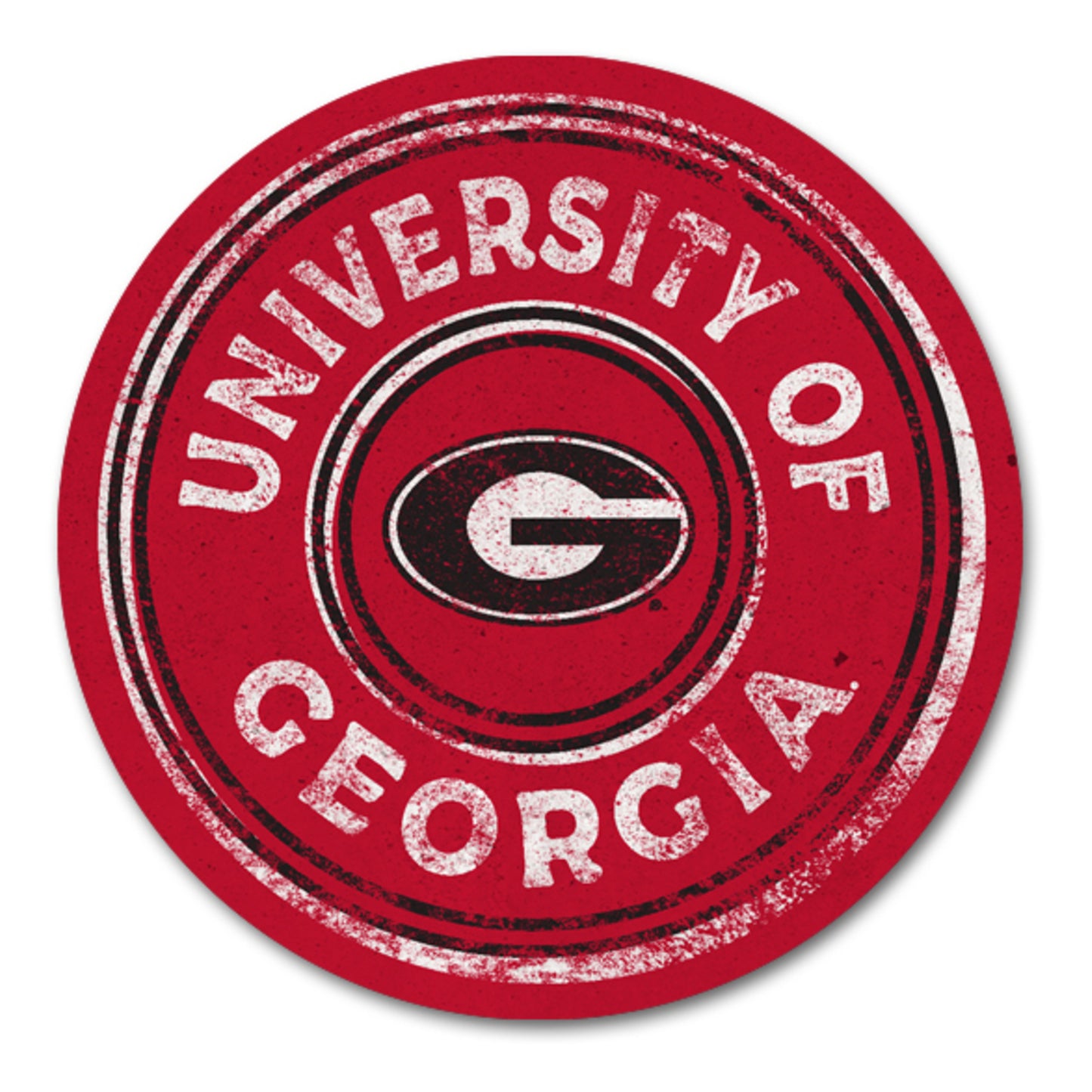 UGA Circle Thirsty Stone Coaster