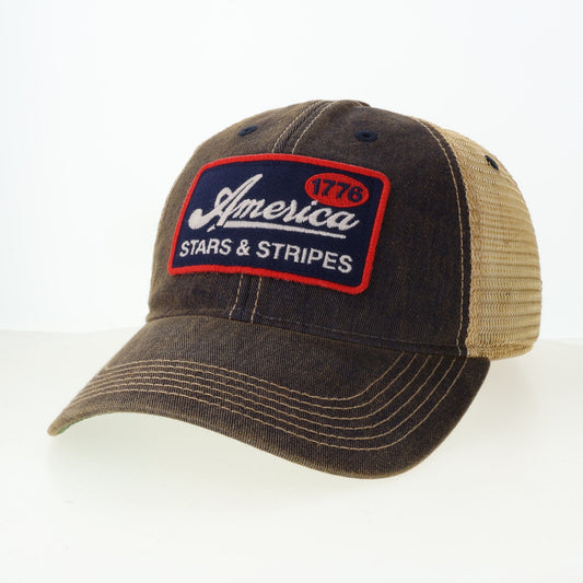 USA Legacy Stars and Stripes Old Favorite Trucker Hat