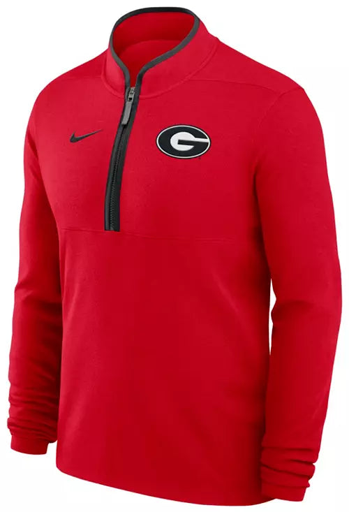 Georgia Nike Victory Performance Half-Zip Top