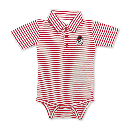 Georgia Striped Polo Creeper