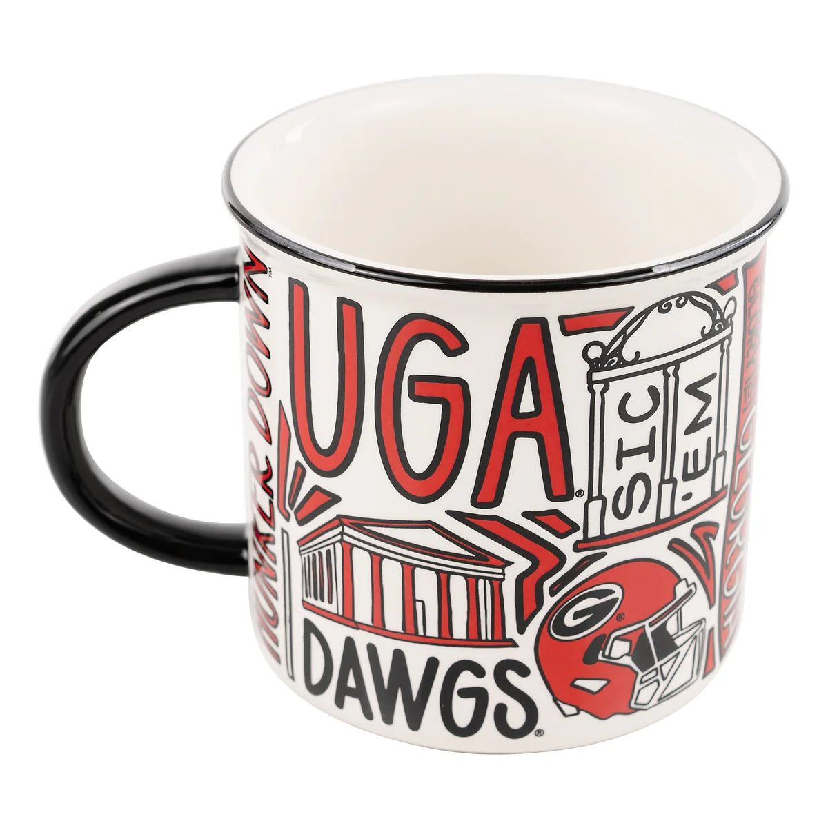 UGA Collage Campfire Mug