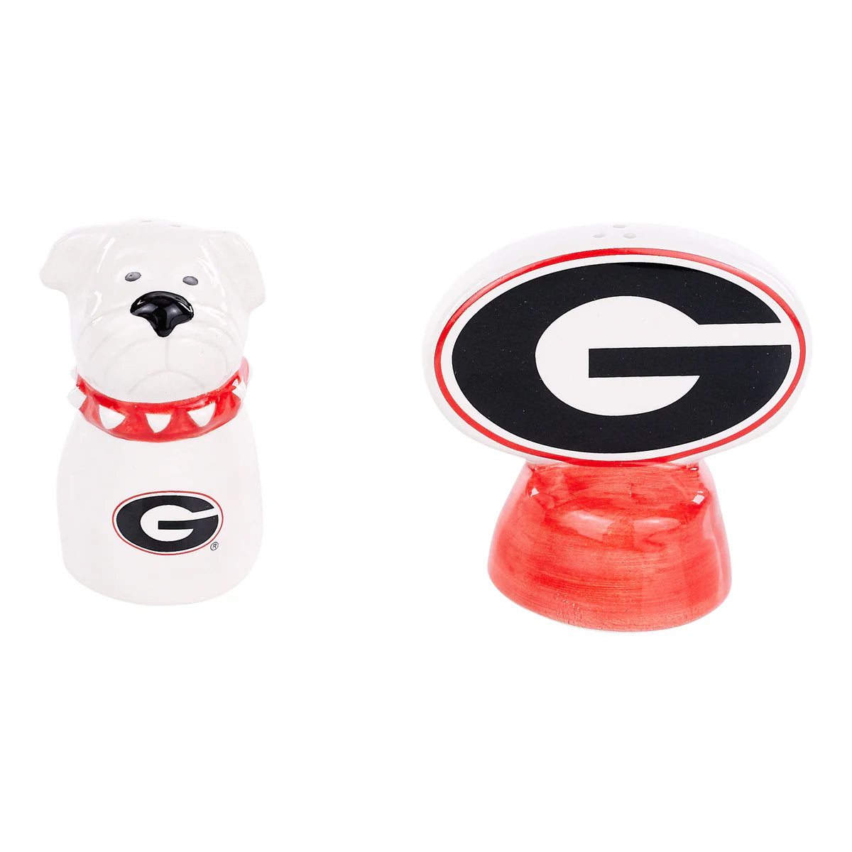 UGA Salt and Pepper Shaker Set