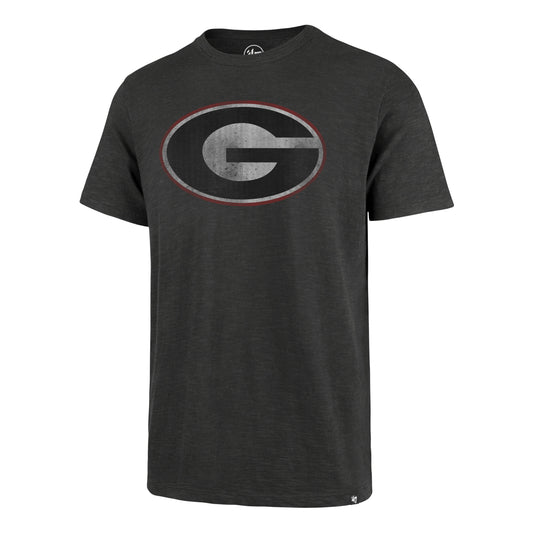 UGA Oval G Grit Scrum Tee - Charcoal