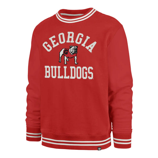 47 Brand Georgia Bulldogs Clubhouse View Sierra Crew