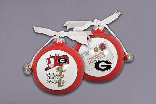 Good Tidings Dawgs Ornament