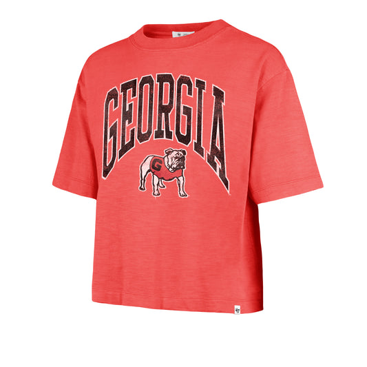 UGA 47 Brand Mindi Heavy Slub Crop Tee