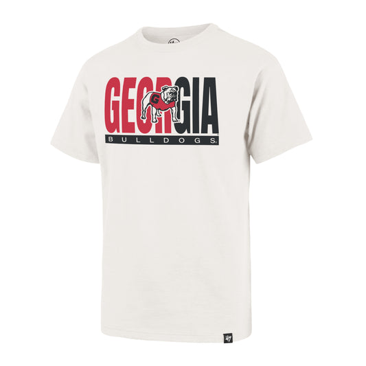 UGA '47 Brand Youth Half Block Franklin T-Shirt Sandstone