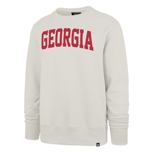 UGA 47 Brand Imprint Headline Crew Sandstone