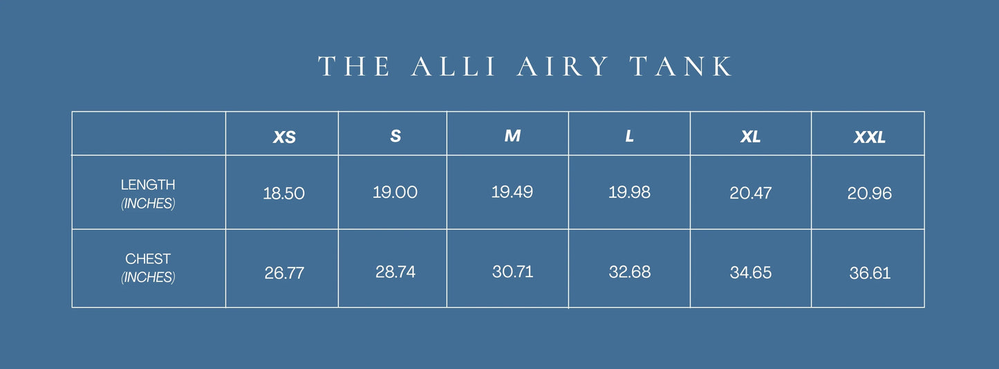 The Georgia Alli Airy Tank
