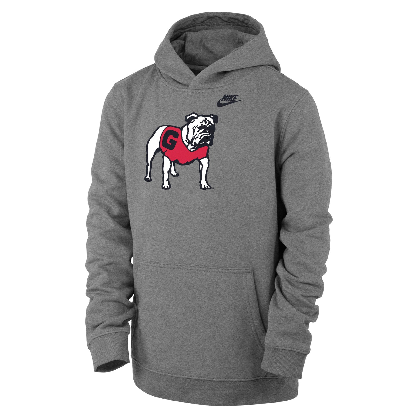 Nike Youth Standing Bulldog Club Fleece Hoodie