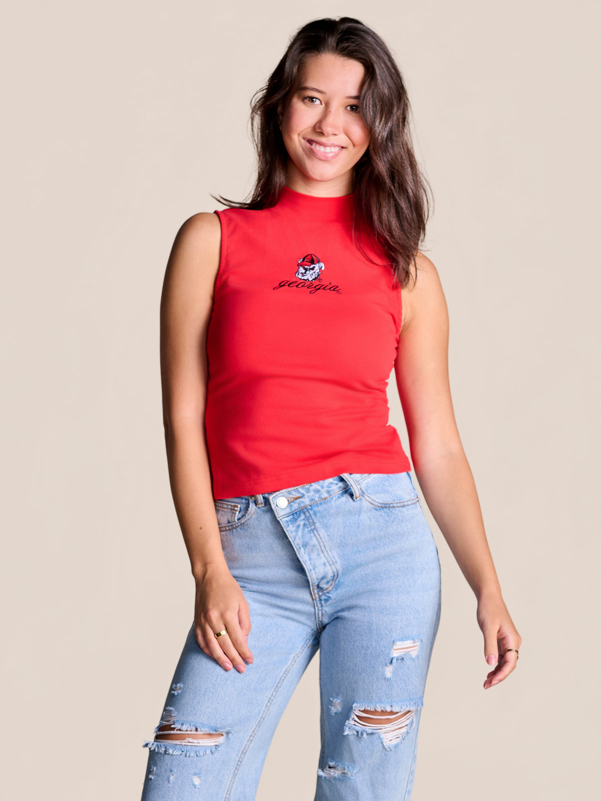 The UGA Lineup Mockneck Tank