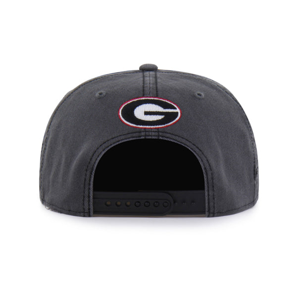 UGA 47 Brand Coal Cragged Captain Hat
