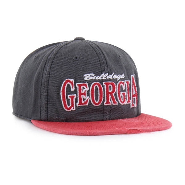 UGA 47 Brand Coal Cragged Captain Hat