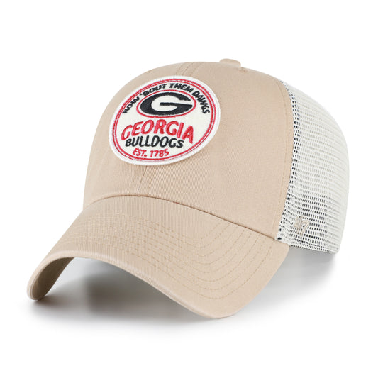 UGA 47 Brand Khaki Felton Clean Up Hat