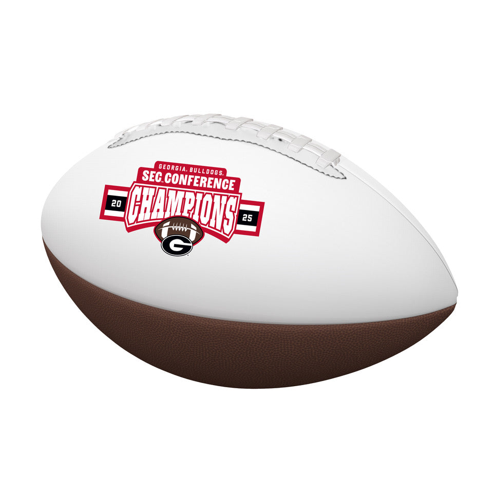 Georgia 2025 SEC Champs Full Size Autograph Football