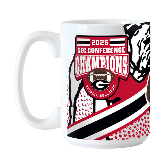 Georgia 2025 SEC Champs 15oz Mug