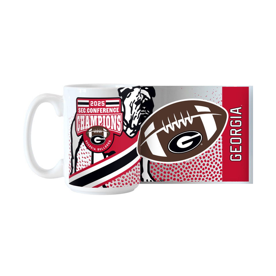 Georgia 2025 SEC Champs 15oz Mug