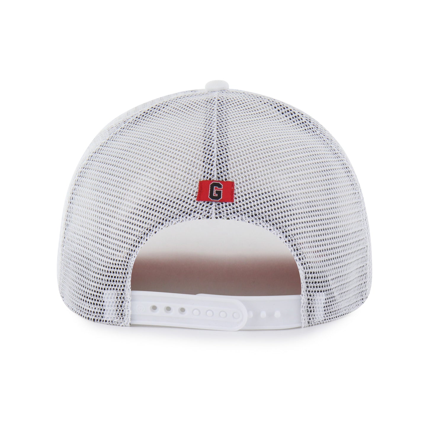 47 Brand White Flock Ball Hitch UGA Hat