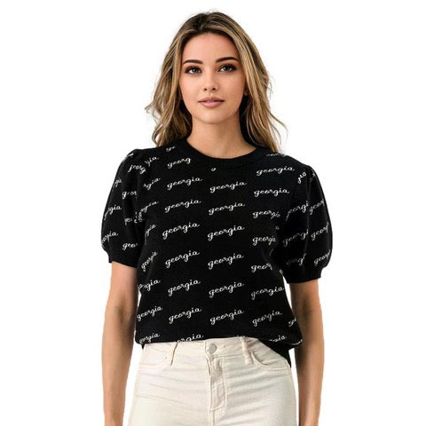 Georgia Slant Sweater