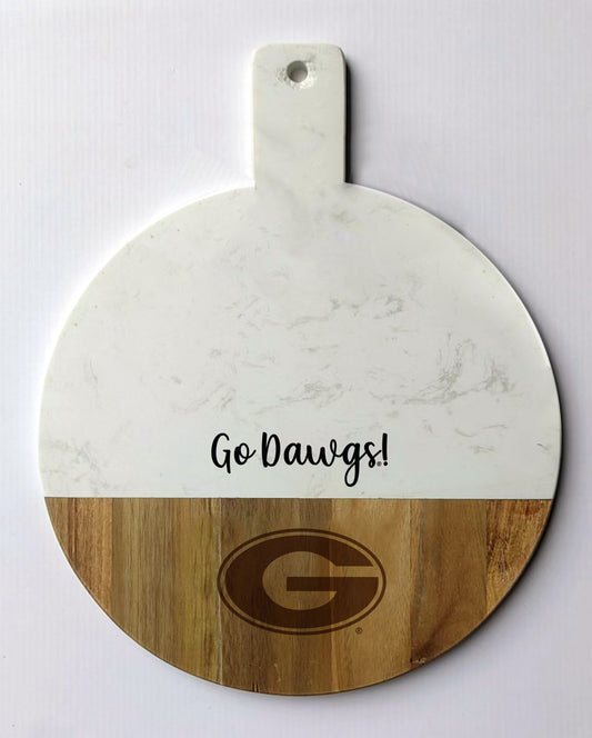 Spirit Marble & Wood Charcuterie Board