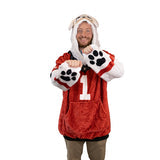 University of Georgia Bulldog Snugible 2-in-1 Blanket Hoodie & Pillow