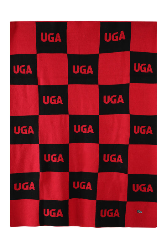 University of Georgia First Class Intarsia Blanket