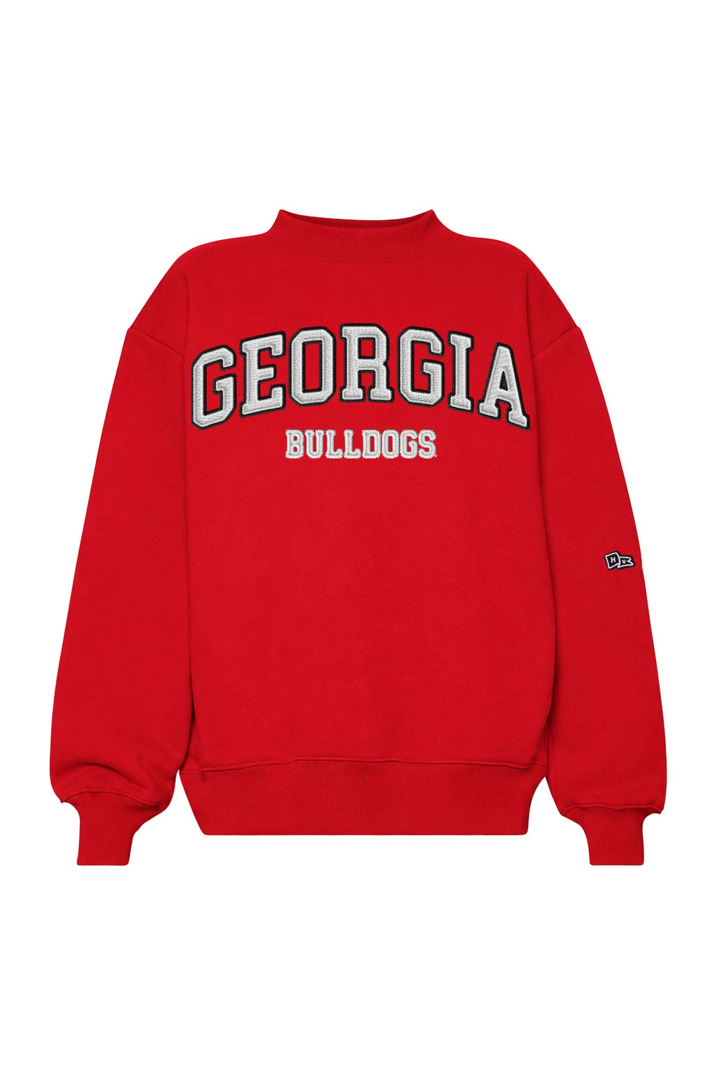UGA Hype & Vice Mock Neck Sweatshirt