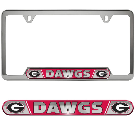 Embossed License Plate Frame