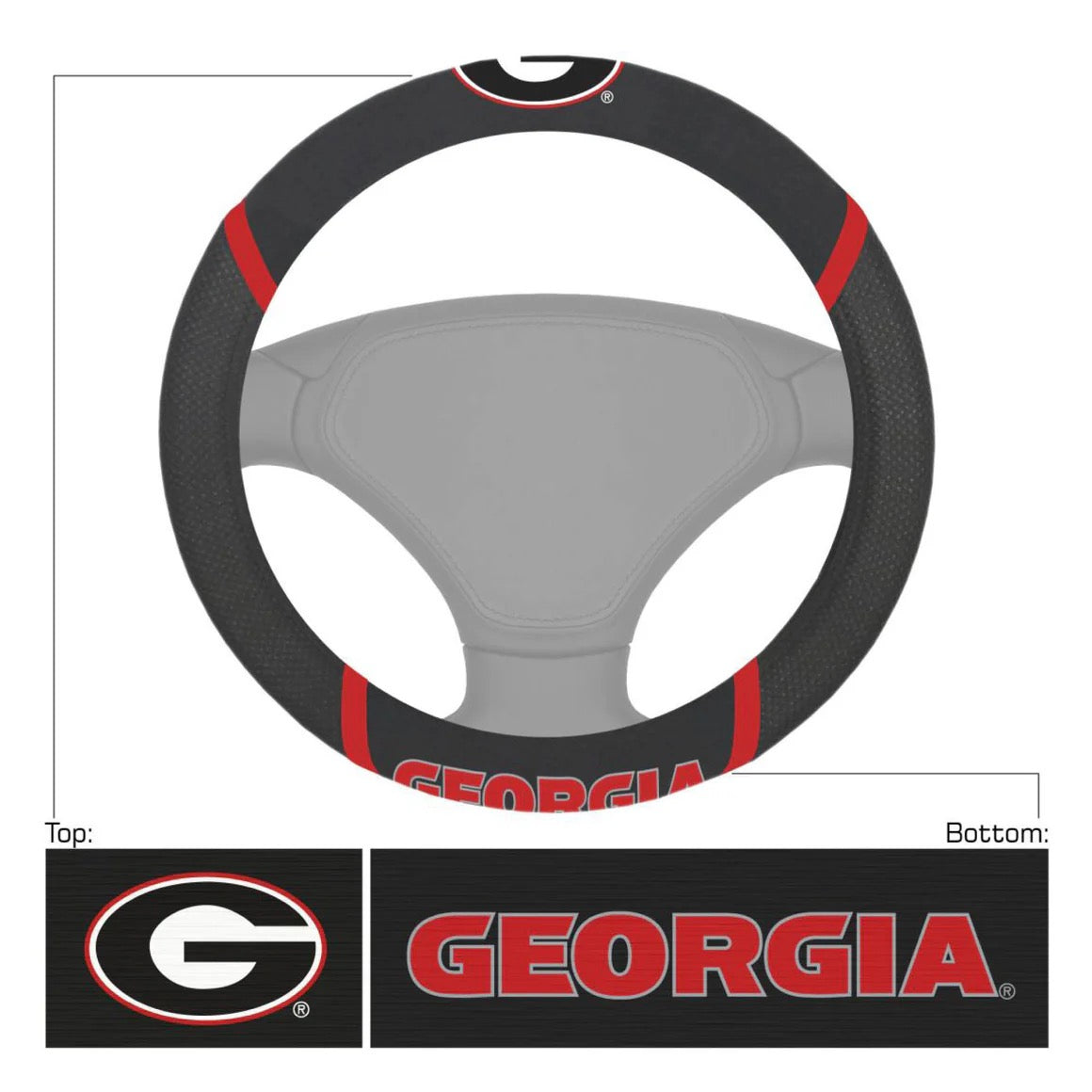 Georgia steering wheel cover ￼