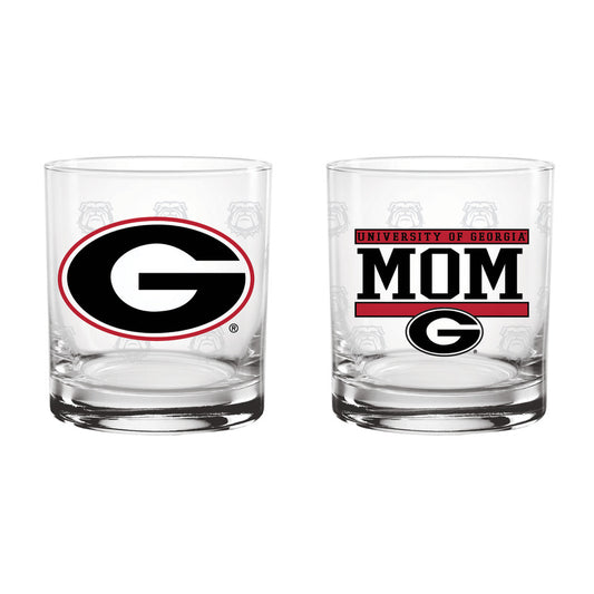 Georgia Mom Rocks Glass