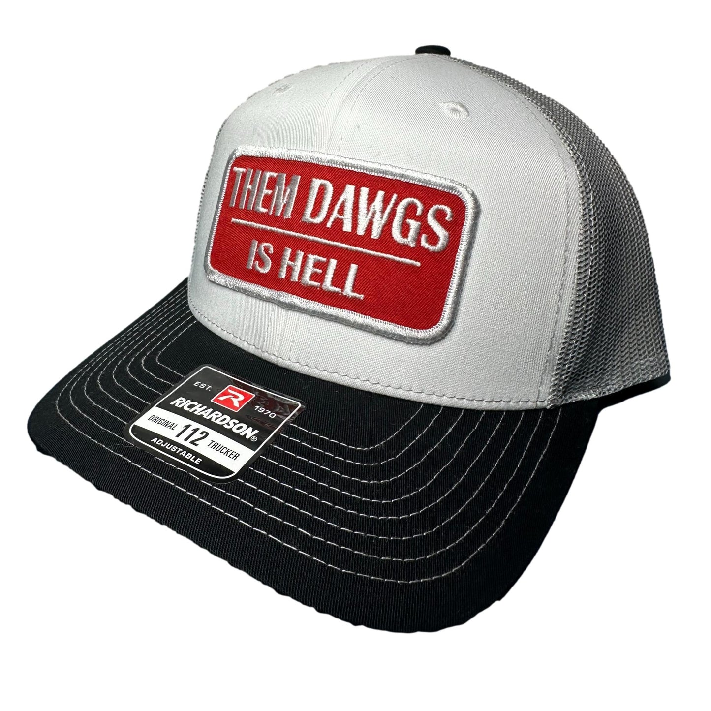 "Them Dawgs Is Hell" Richardson 112 Trucker Hat