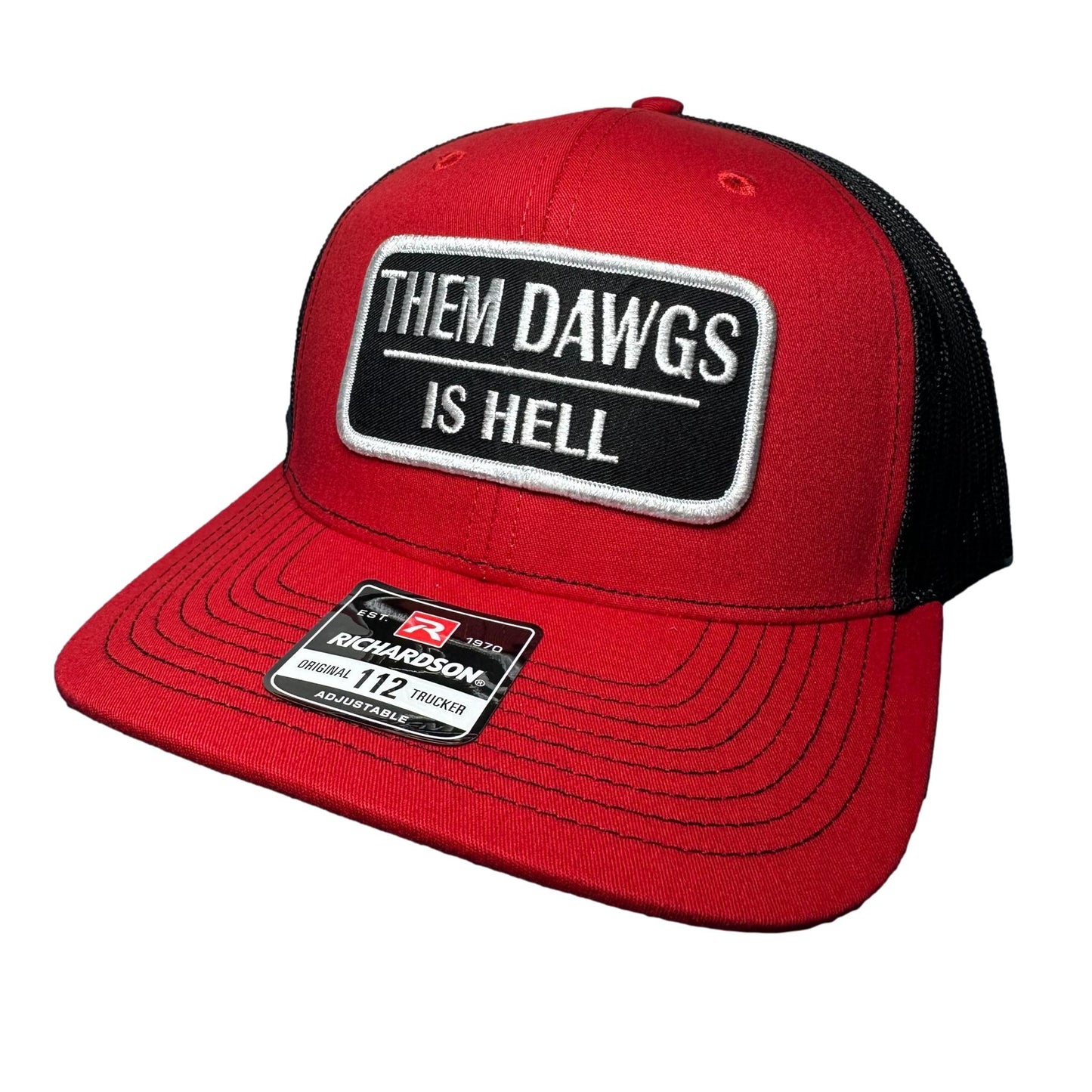 "Them Dawgs Is Hell" Richardson 112 Trucker Hat