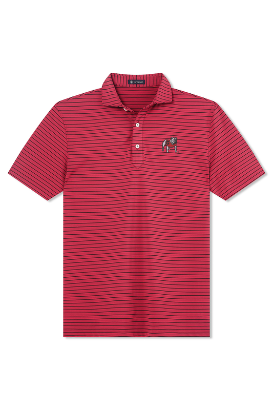UGA Turtleson Sam Stripe Polo