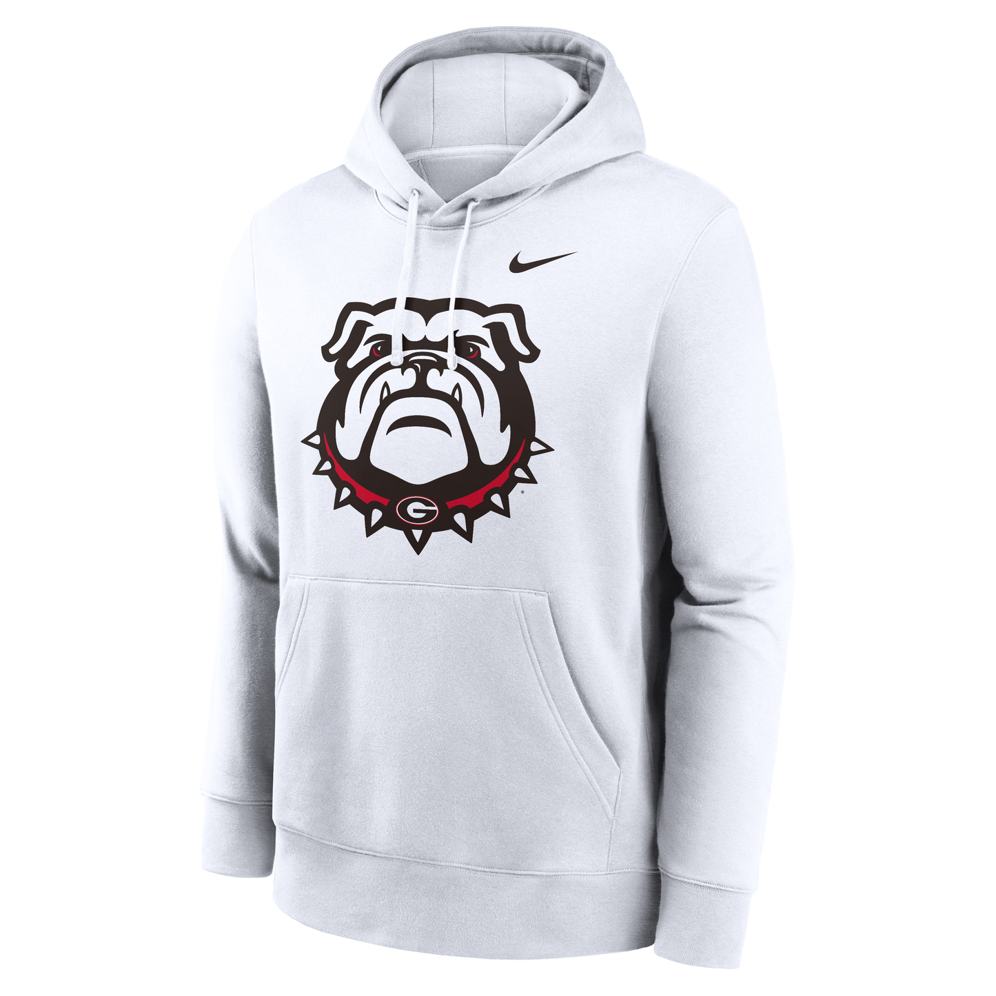 UGA Nike New Bulldog Head Club Fleece Hoodie