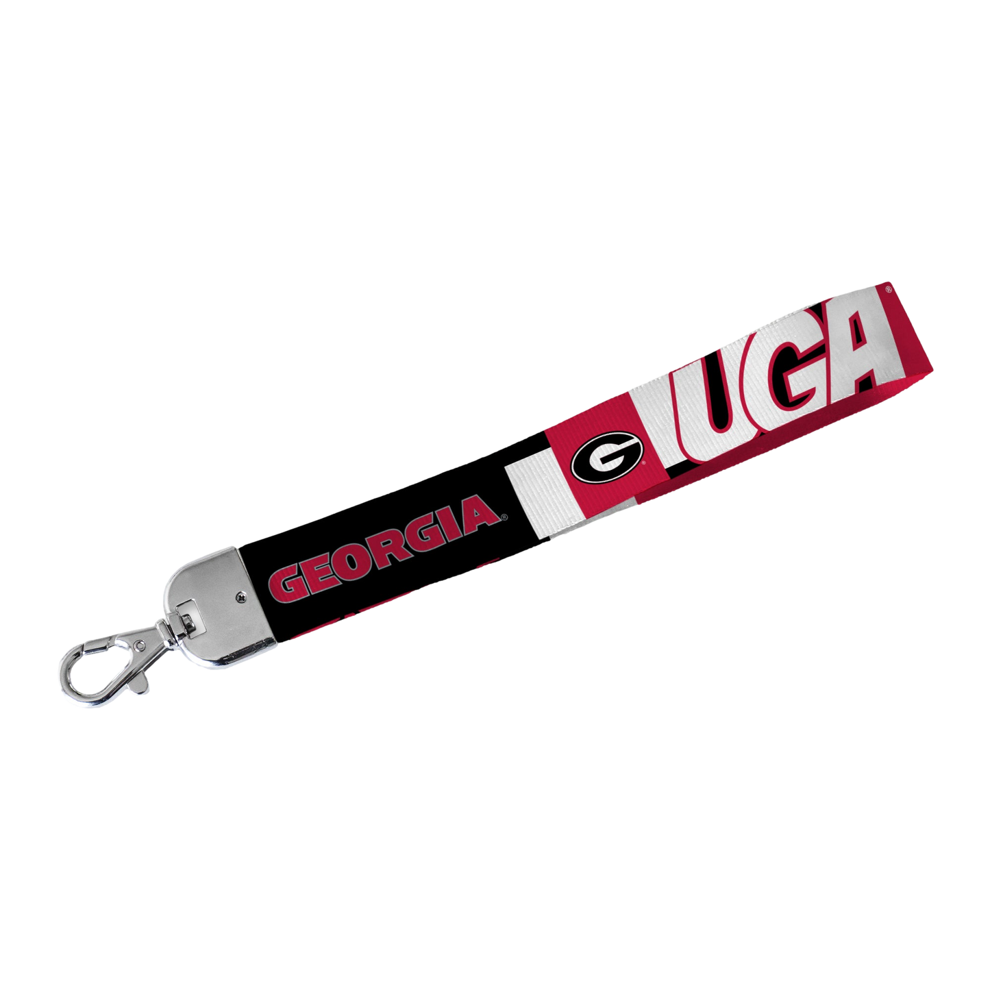 Rico UGA Lanyard Keychain