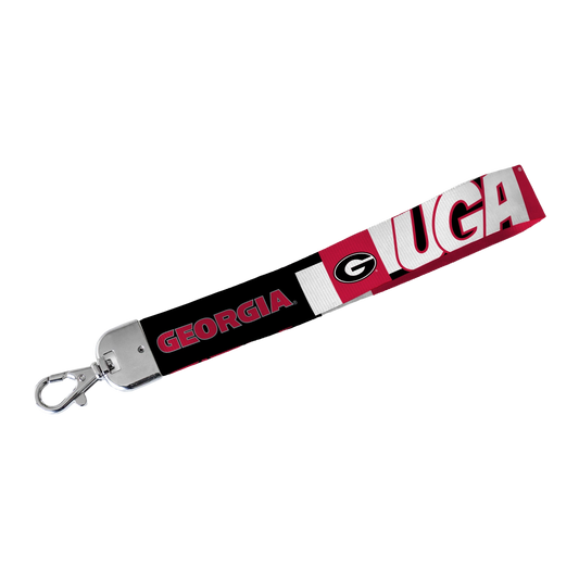 Rico UGA Lanyard Keychain