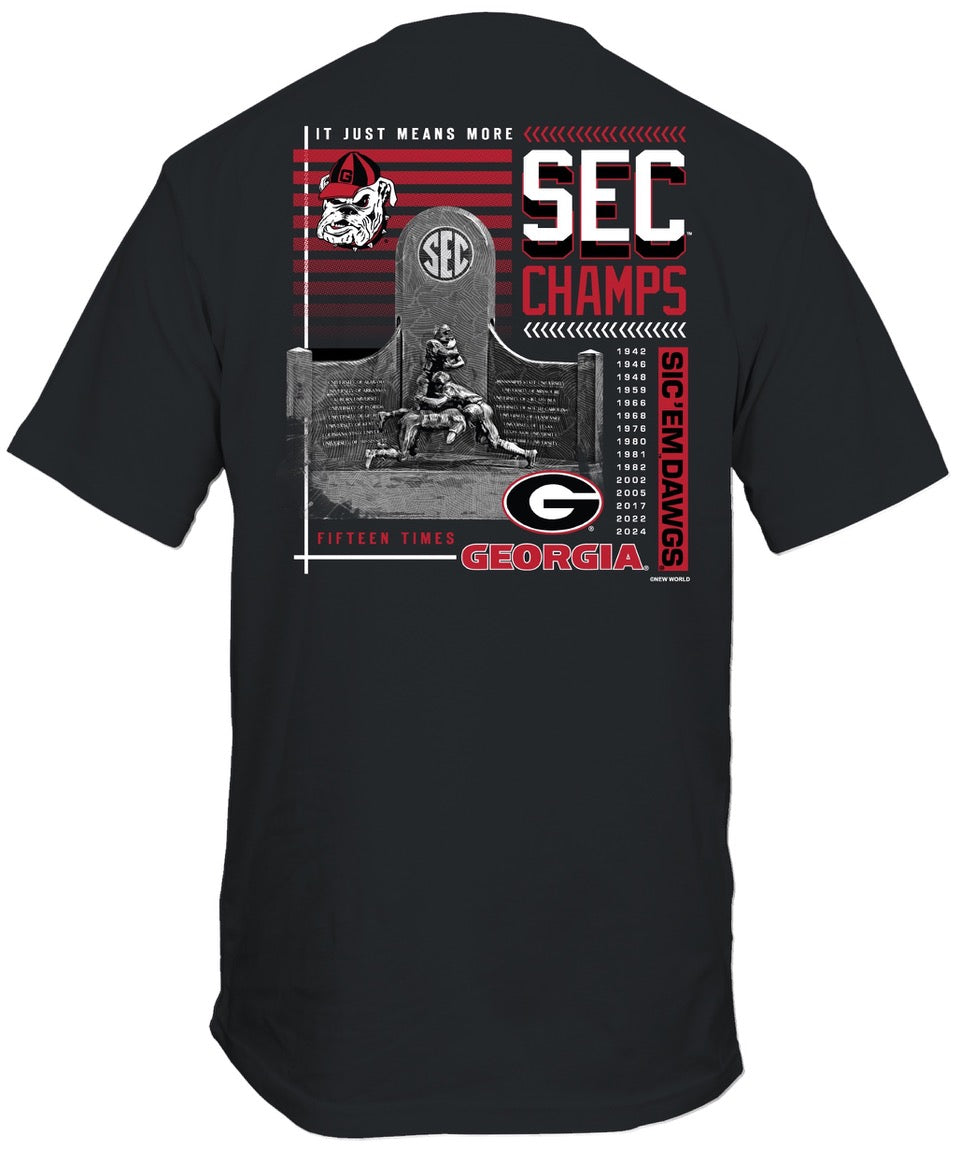 2024 SEC Champions T-Shirt Black