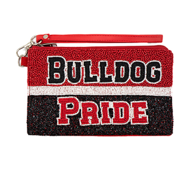 Bulldog Pride Wristlet