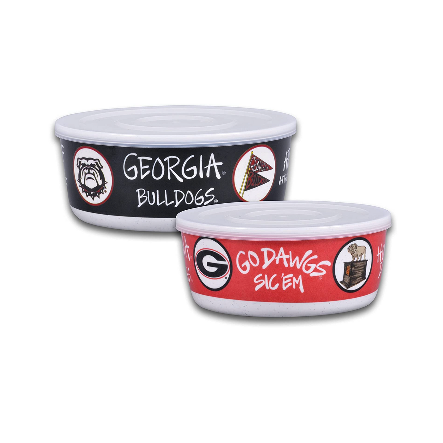 UGA Melamine Bowl Set