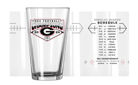 2024 SEC Champions Pint Glass