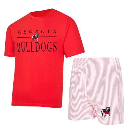 UGA Men's Copeland Tee and Boxer Set