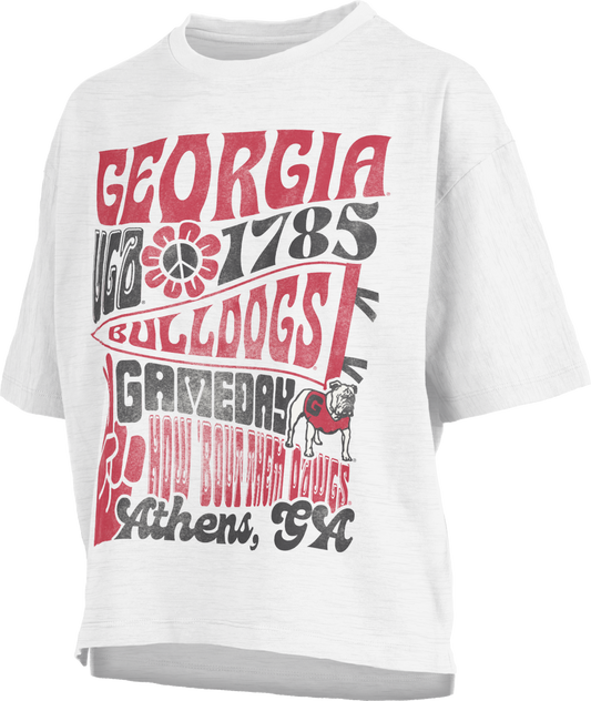 Georgia Ladies Meadow Oversized Slub Tee