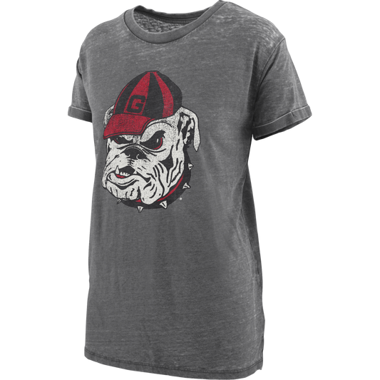 UGA Distressed Logo SS Tee