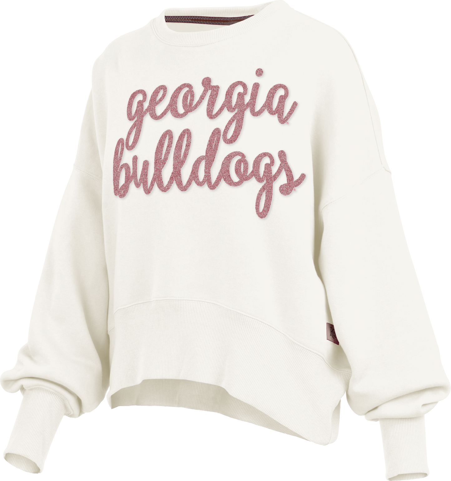 Georgia Ladies Chelsea Script Puffy Sleeve Fleece