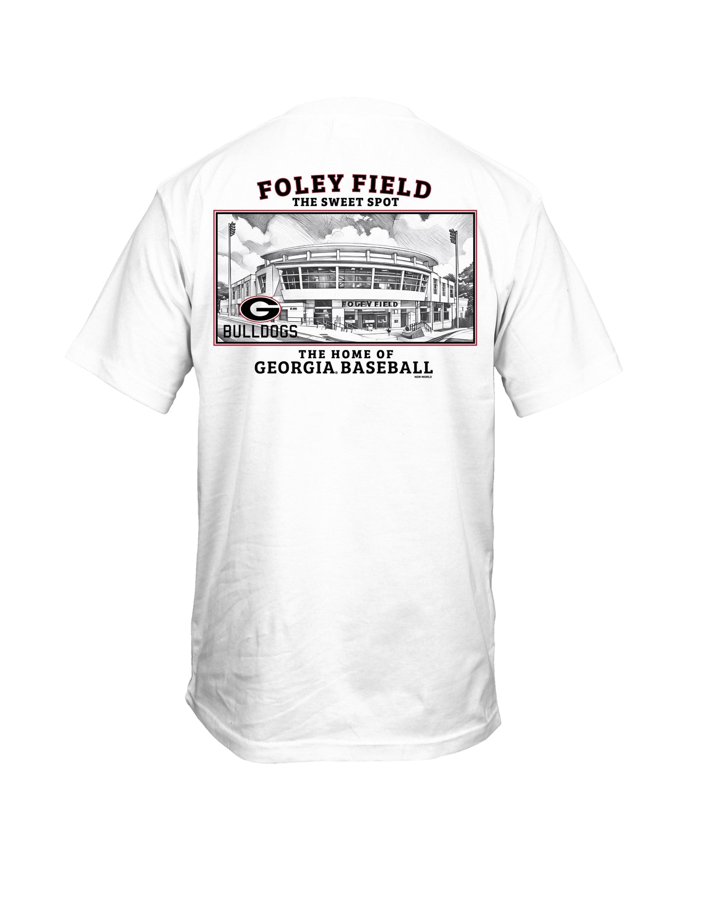 UGA Baseball Foley Field Tee