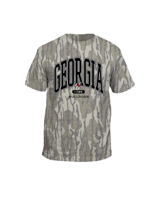 UGA Bottomland Mossy Oak Camo Tee