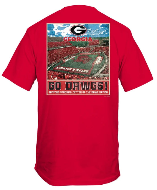 UGA Stadium Poster Tee